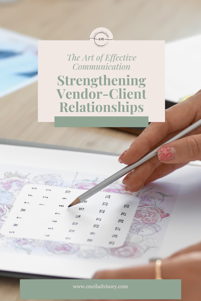 The Art of Effective Communication: Strengthening Vendor-Client Relationships