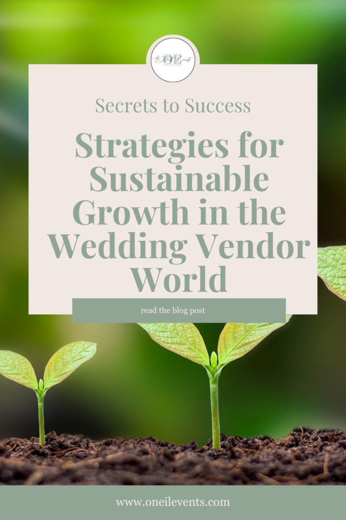 Scaling up your business isn't just about expansion; it's about achieving sustainable growth that withstands the test of time. Welcome to our guide on scaling up in the wedding vendor world, where we unveil strategies for sustainable expansion.