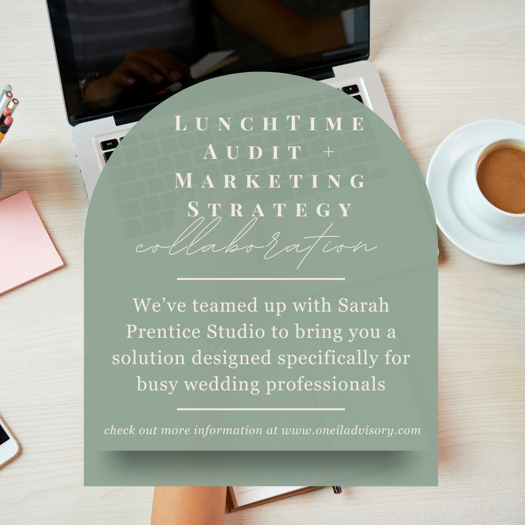 Elevate Your Wedding Business with the LunchTime Audit + Marketing Strategy